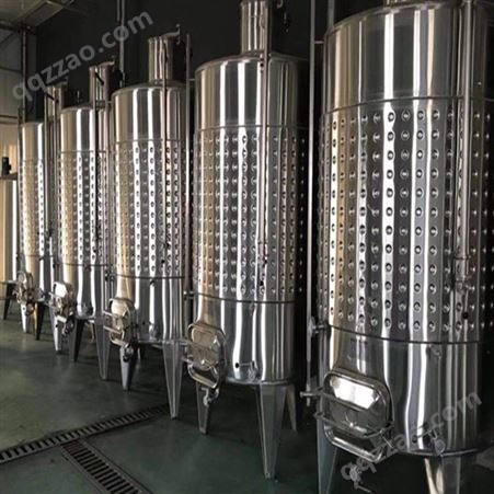 米酒葡萄酒果酒发酵罐 500L不锈钢电加热酒类发酵设备