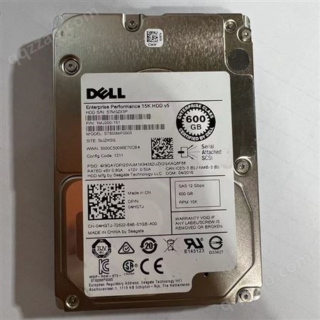 Dell/戴尔 600G 2.5 15K SAS 12G ST600MP0005 128M 04HG
