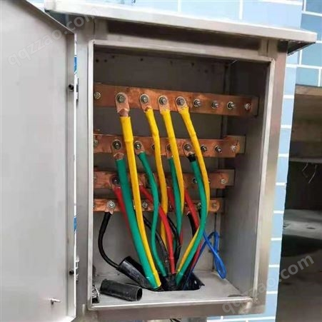 国网0.4kv电缆分支箱带熔断器保护 0.4kv电缆分线箱一进三出