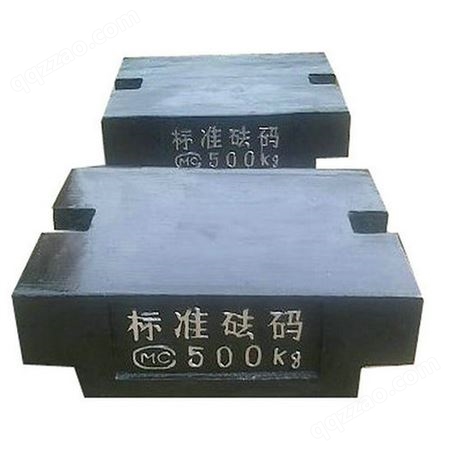 1吨标准砝码 1000公斤砝码价格 M1等级法码1000kg配重铁块平板型