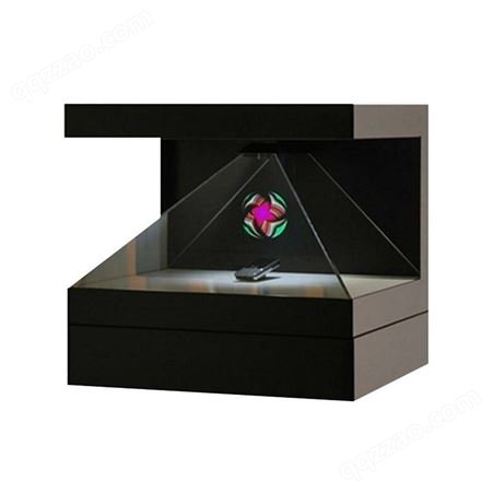 3D全息展示柜 三维立体幻影成像 透明柜博物馆展会金字塔投射宣传柜