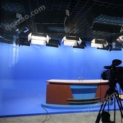 实景虚拟演播室 抠像系统 真三维虚拟演播室工程 绿箱蓝箱设计施工