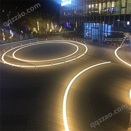 LED条形地埋灯条 钢化玻璃面 广场园林商业街嵌入式 QY-QR1505