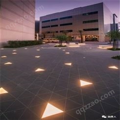 广场地灯 LED玻璃砖 大型发光地埋景观 亮化灯饰 千易专业订制