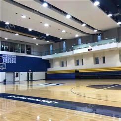 篮球馆运动木地板乒乓球馆减震舞蹈教室彩漆地板羽毛球馆