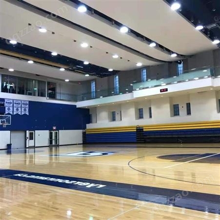 篮球馆运动木地板乒乓球馆减震舞蹈教室彩漆地板羽毛球馆