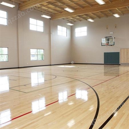 枫桦木运动木地板篮球馆乒乓球馆专用比赛双层龙骨地板