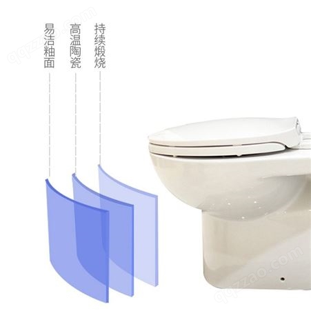 美标分体座厕 卫浴洁具 CCAS2818 节水抽水马桶 卫生间分体马桶