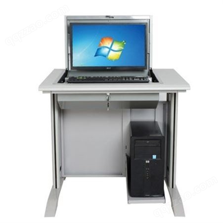 托克拉克培训考试电脑桌椅子特色机房课桌翻转桌智慧教室车站采购