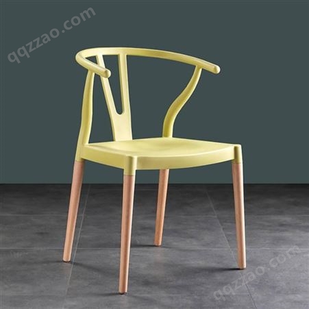 江西家具城绿色椅子 户外塑料椅 户外椅 餐椅家具厂家
