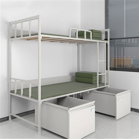 生产制式双层床 制式营具床 钢制双层床 上下铺铁床双层床 钢制上下床 公寓高低床