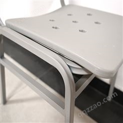 优美厂家供应  冷轧钢材质带靠背培训制式课桌椅 可定制