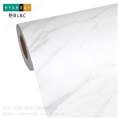 韩国进口Hyundai装饰贴膜BODAQ铂多NS814浅色黑花白大理石AA618