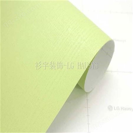 韩国进口波音软片LG Hausys装饰贴膜BENIF单色膜RS96绿色木纹ES96