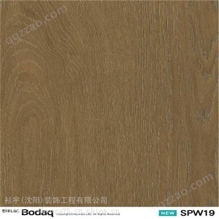韩国进口Hyundai装饰贴膜BODAQ铂多SPW19深色栎木凹凸木纹膜BM009